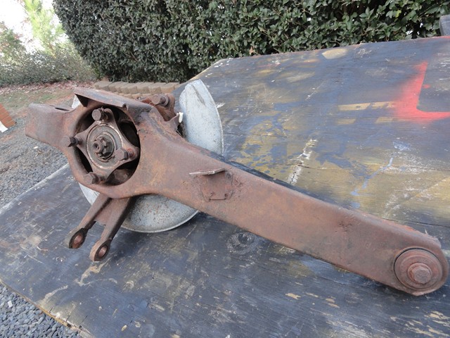 Trailing Arm Rebuild Part 1 1968 Corvette Restoration Mycorvetterestortation Com