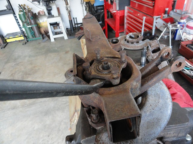 Trailing Arm Rebuild Part 1 1968 Corvette Restoration Mycorvetterestortation Com